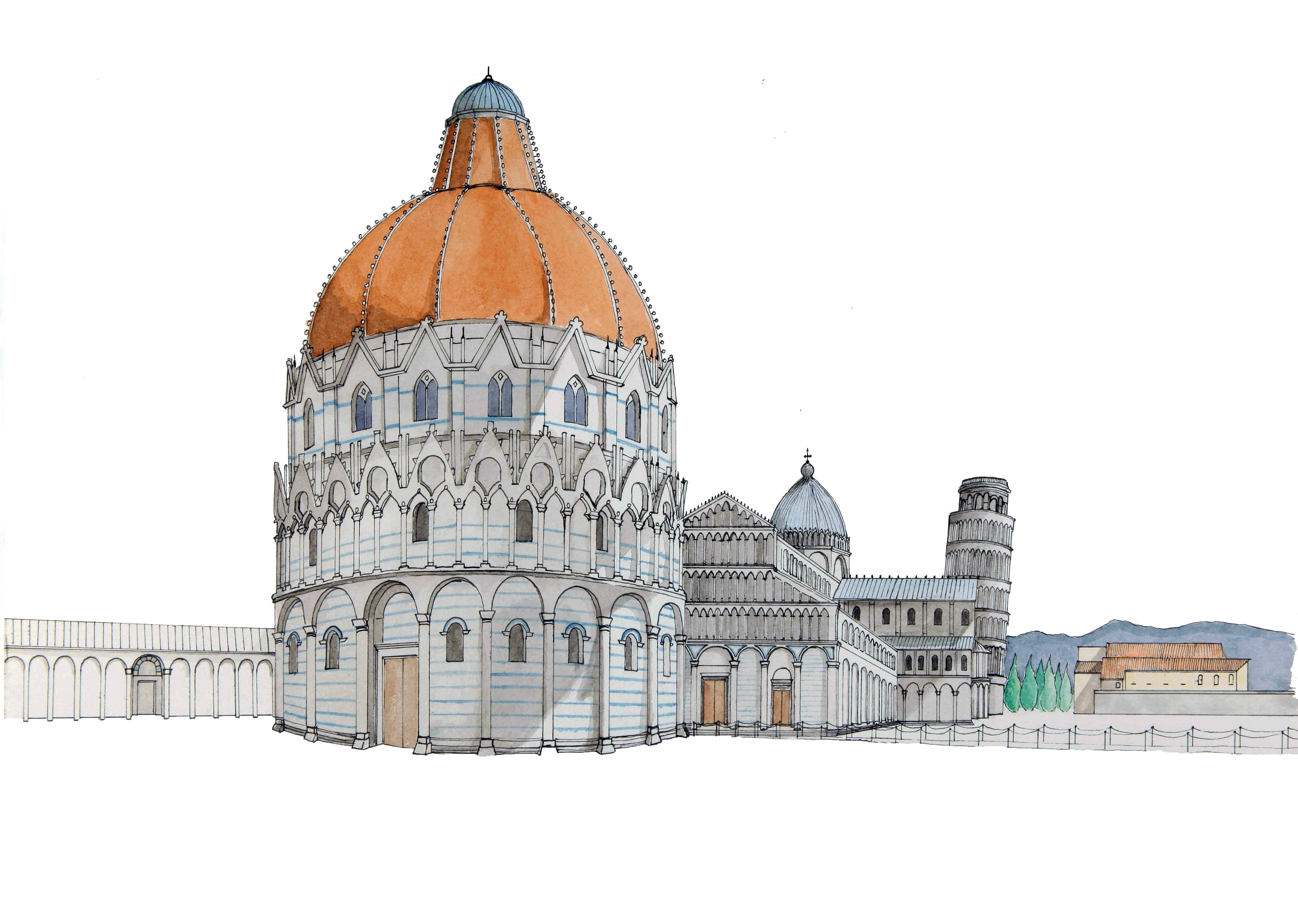Baptistry Pisa